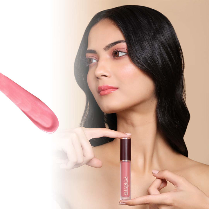 Tinted Lip Oil - Delicate Darling (Dusty Pink) Sharisa India